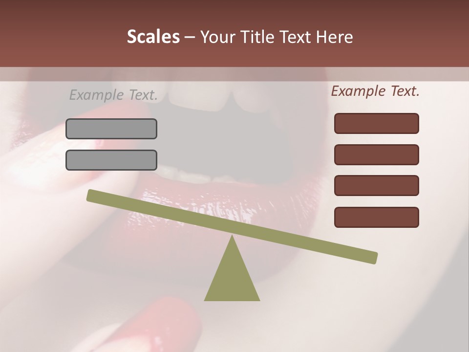Sad Valentine Fashion PowerPoint Template