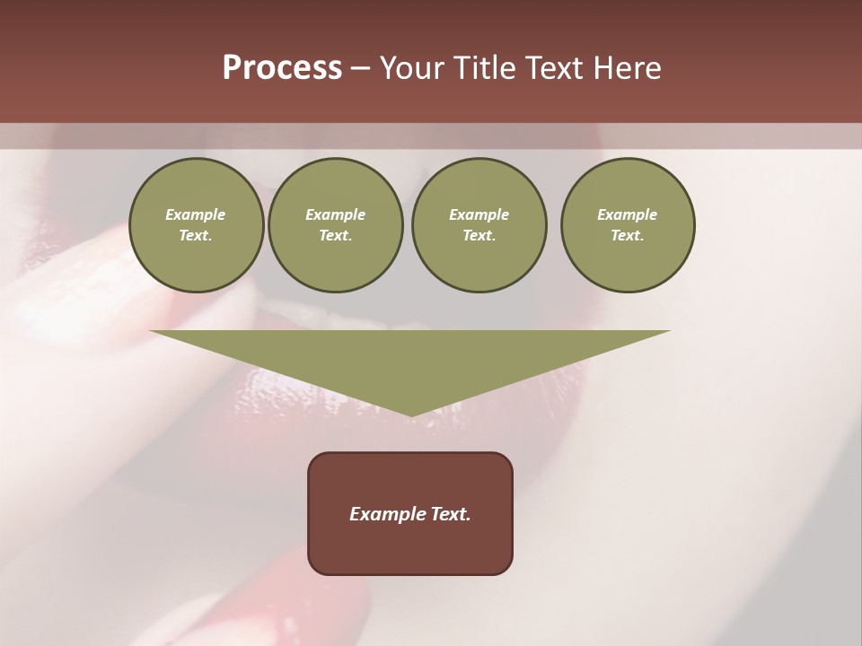 Sad Valentine Fashion PowerPoint Template