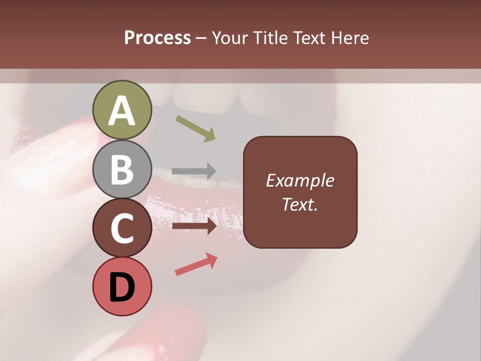 Sad Valentine Fashion PowerPoint Template