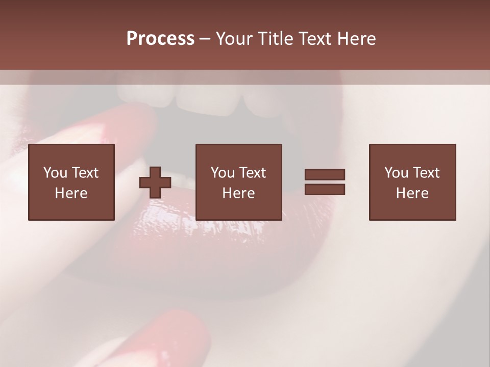 Sad Valentine Fashion PowerPoint Template
