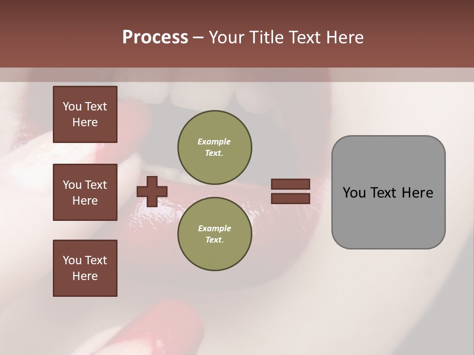 Sad Valentine Fashion PowerPoint Template
