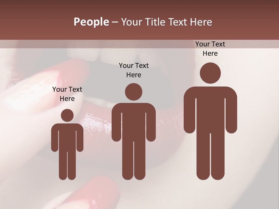 Sad Valentine Fashion PowerPoint Template