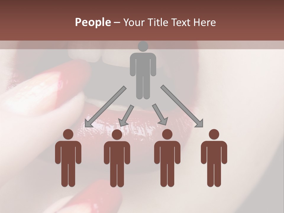 Sad Valentine Fashion PowerPoint Template