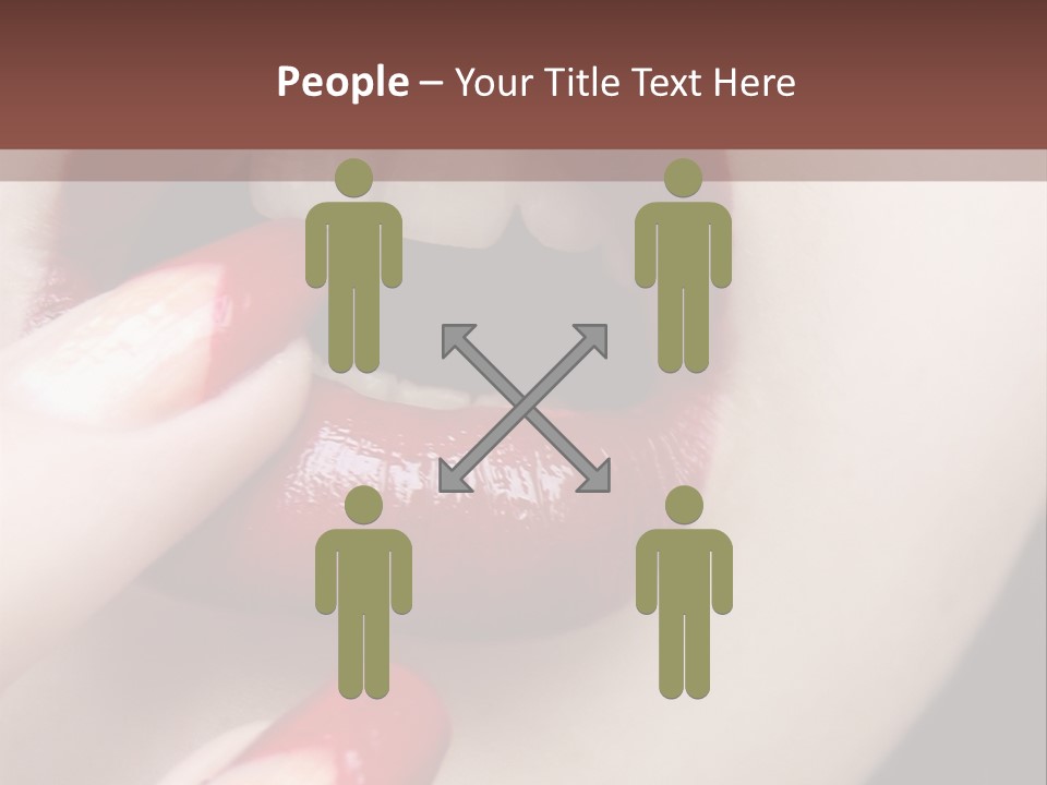 Sad Valentine Fashion PowerPoint Template