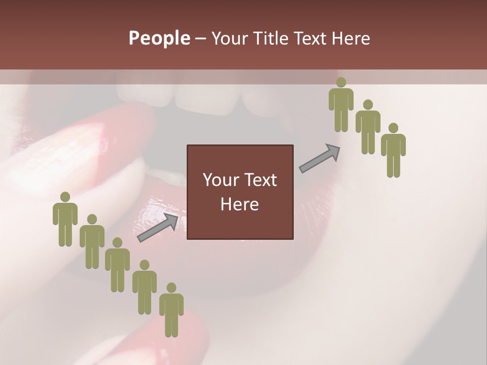 Sad Valentine Fashion PowerPoint Template