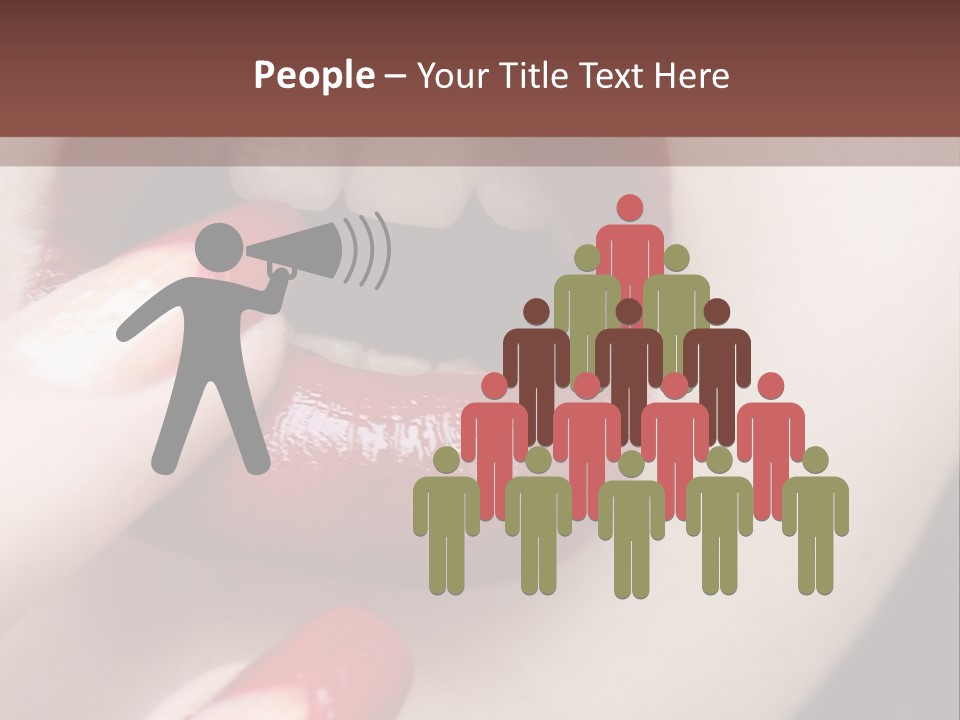 Sad Valentine Fashion PowerPoint Template