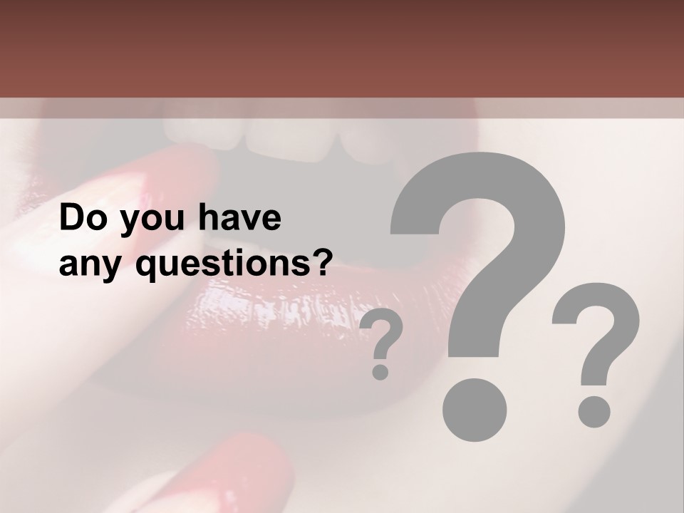 Sad Valentine Fashion PowerPoint Template