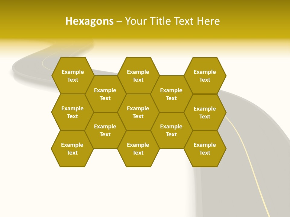 Dividing Open Turn PowerPoint Template