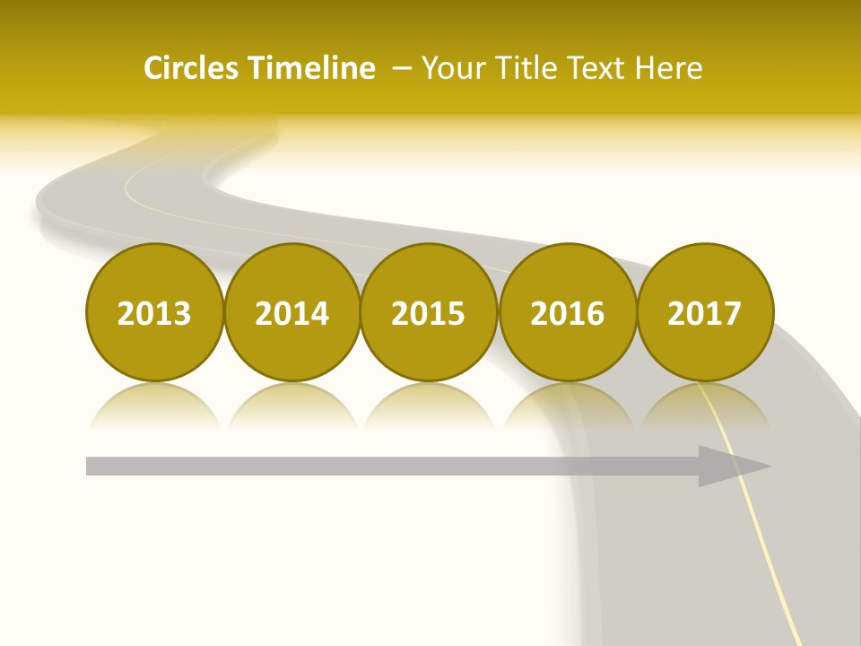 Dividing Open Turn PowerPoint Template
