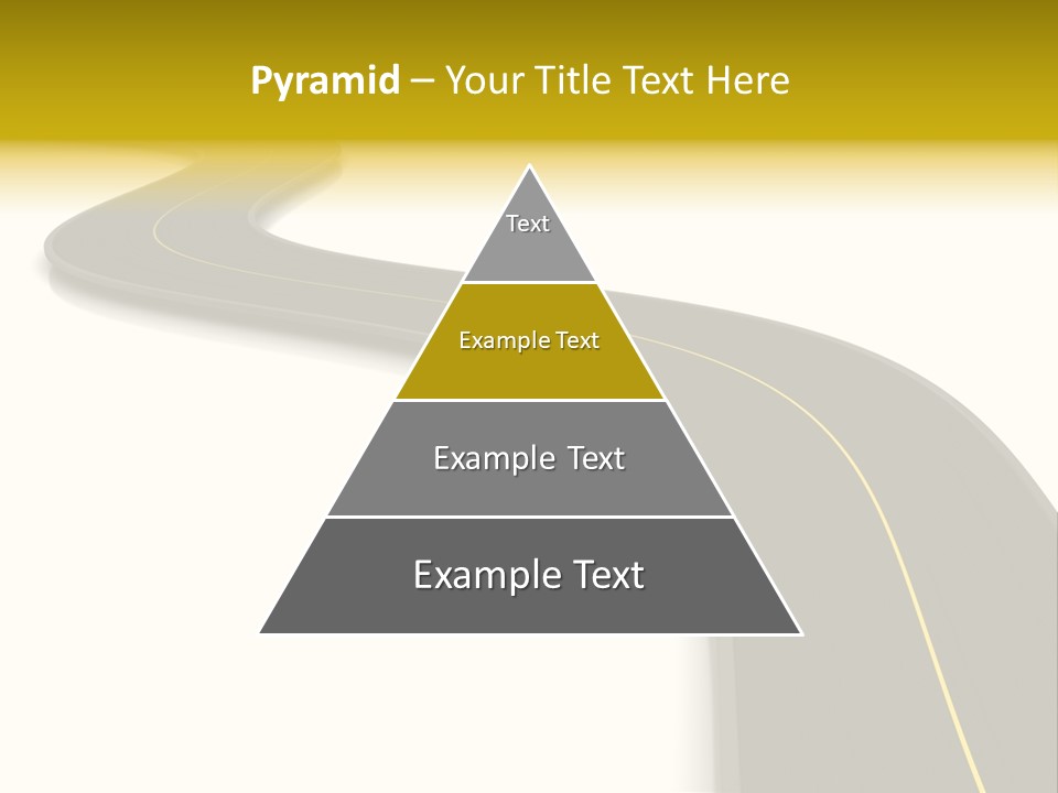 Dividing Open Turn PowerPoint Template