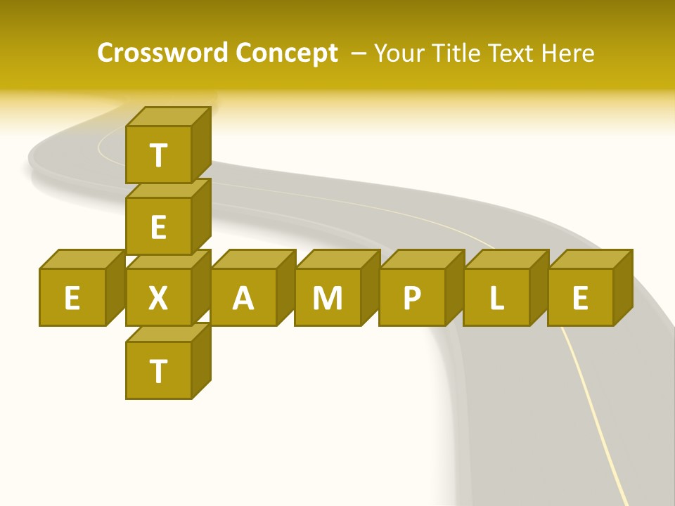 Dividing Open Turn PowerPoint Template