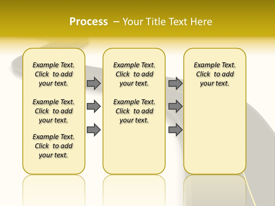 Dividing Open Turn PowerPoint Template