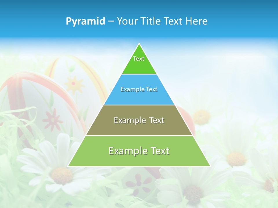 Daisy Copy Blue PowerPoint Template