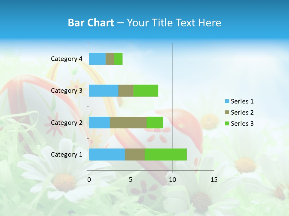 Daisy Copy Blue PowerPoint Template
