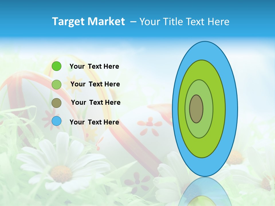 Daisy Copy Blue PowerPoint Template