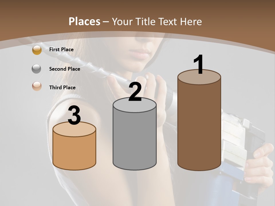 Sensual Model Contractor PowerPoint Template