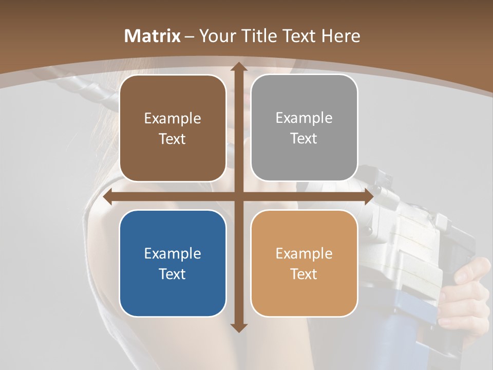 Sensual Model Contractor PowerPoint Template
