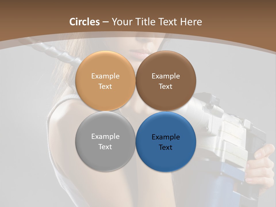 Sensual Model Contractor PowerPoint Template