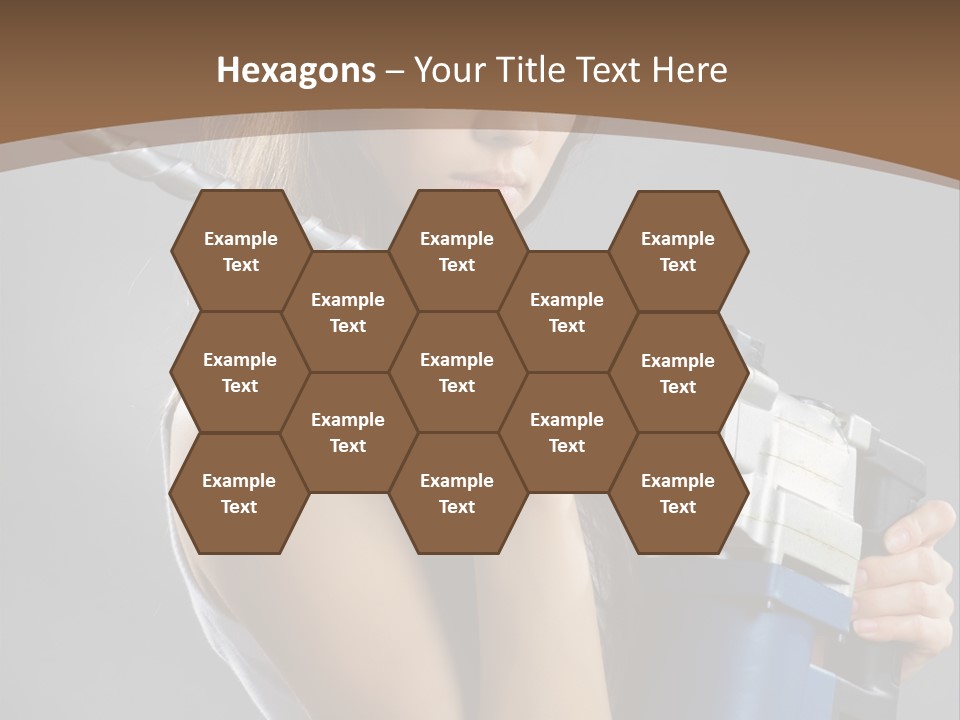 Sensual Model Contractor PowerPoint Template