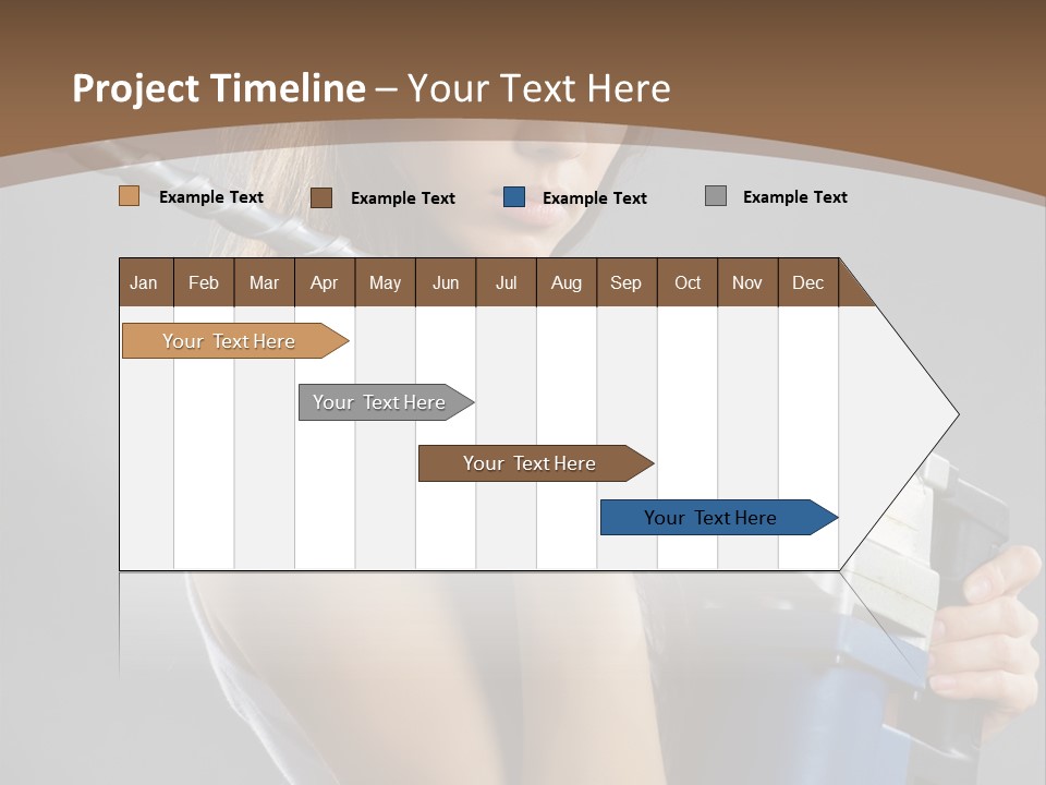 Sensual Model Contractor PowerPoint Template