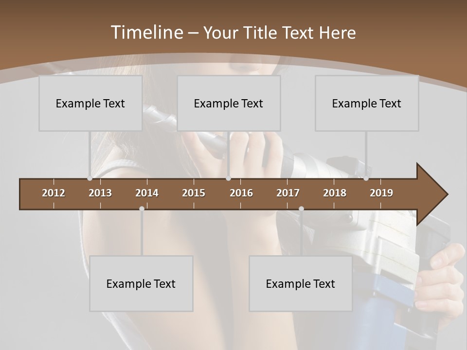 Sensual Model Contractor PowerPoint Template