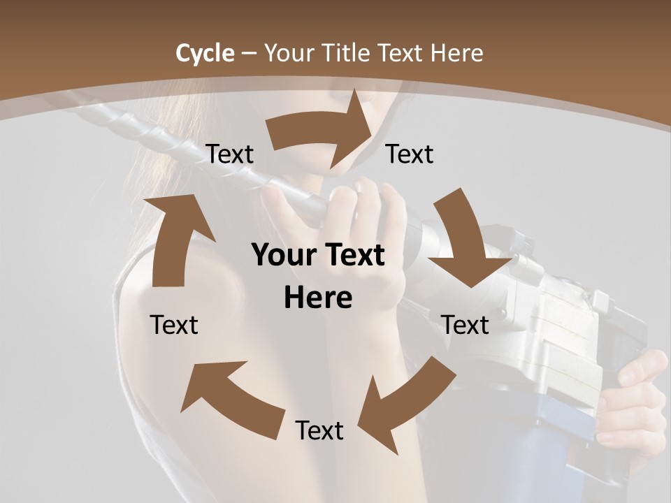 Sensual Model Contractor PowerPoint Template