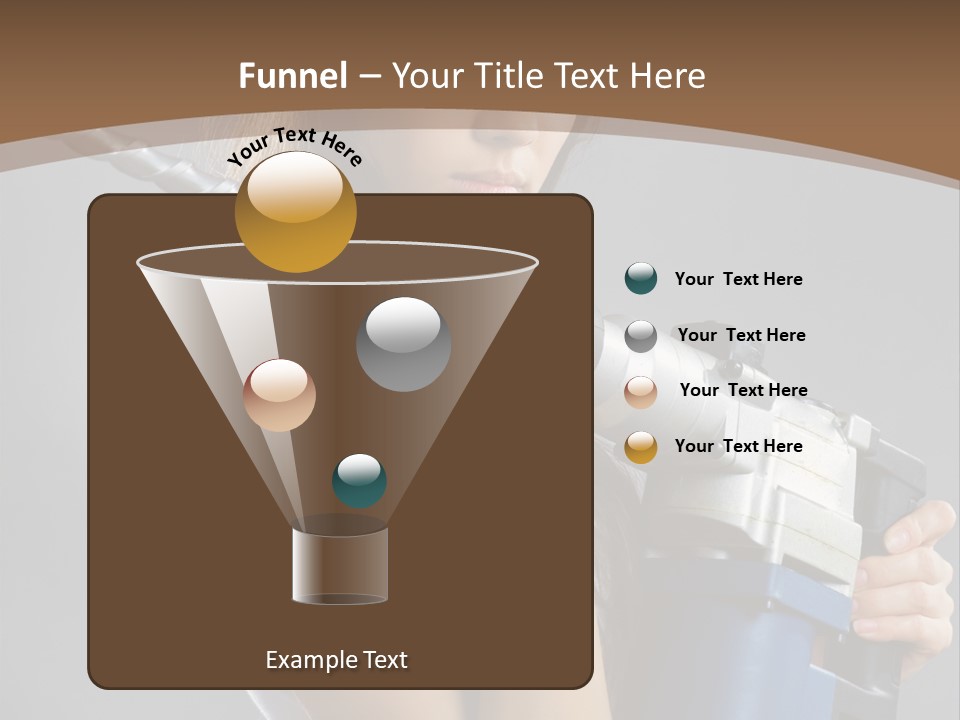 Sensual Model Contractor PowerPoint Template