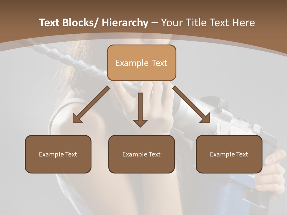 Sensual Model Contractor PowerPoint Template