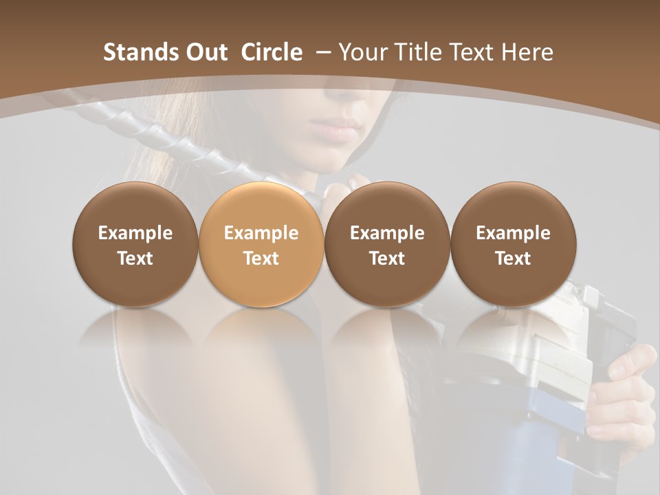 Sensual Model Contractor PowerPoint Template