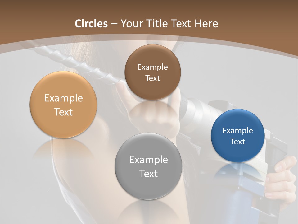 Sensual Model Contractor PowerPoint Template