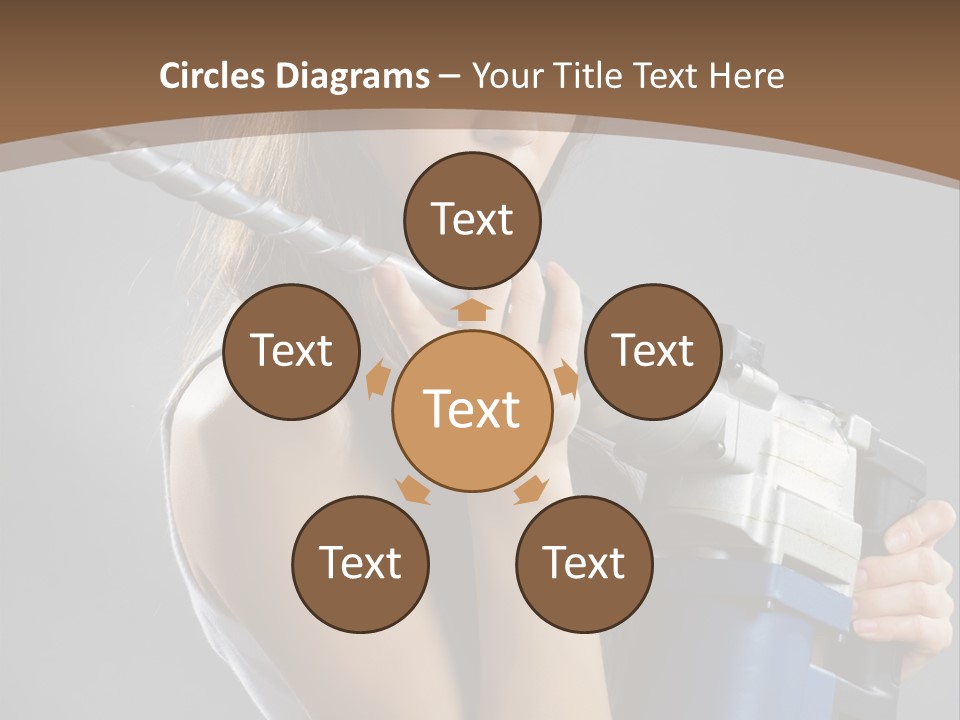 Sensual Model Contractor PowerPoint Template