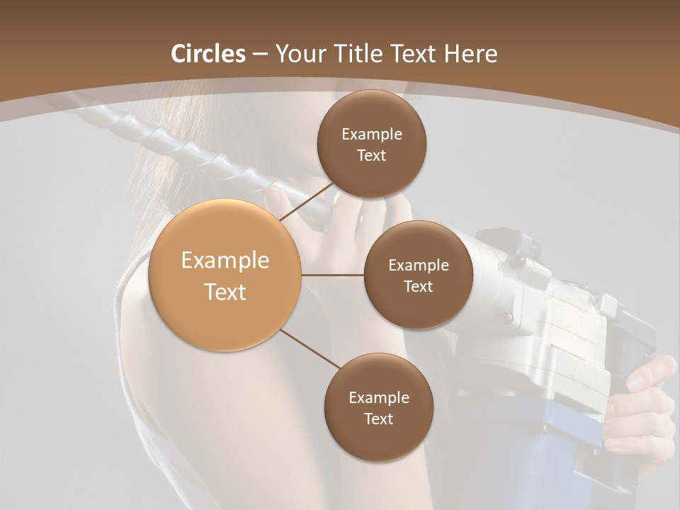 Sensual Model Contractor PowerPoint Template