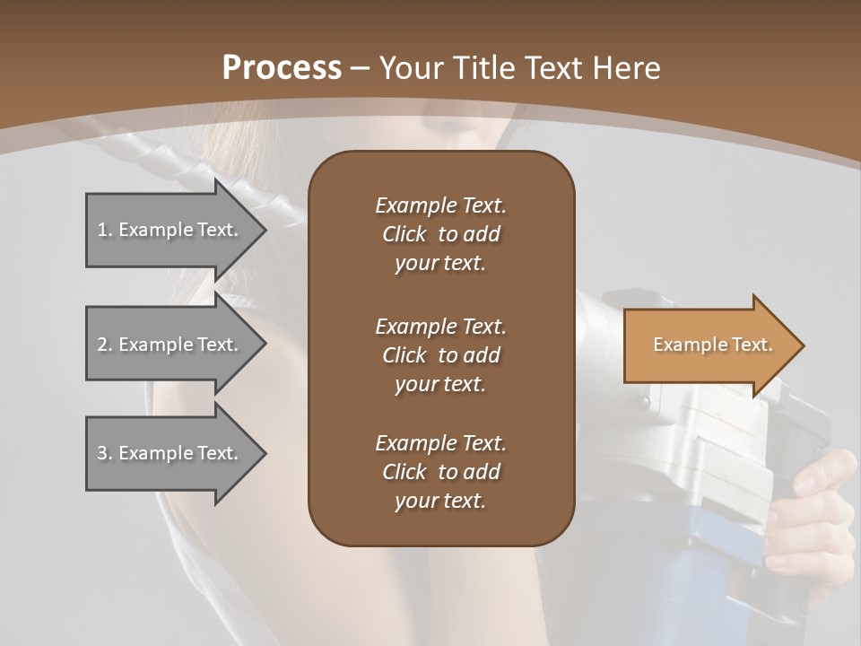 Sensual Model Contractor PowerPoint Template