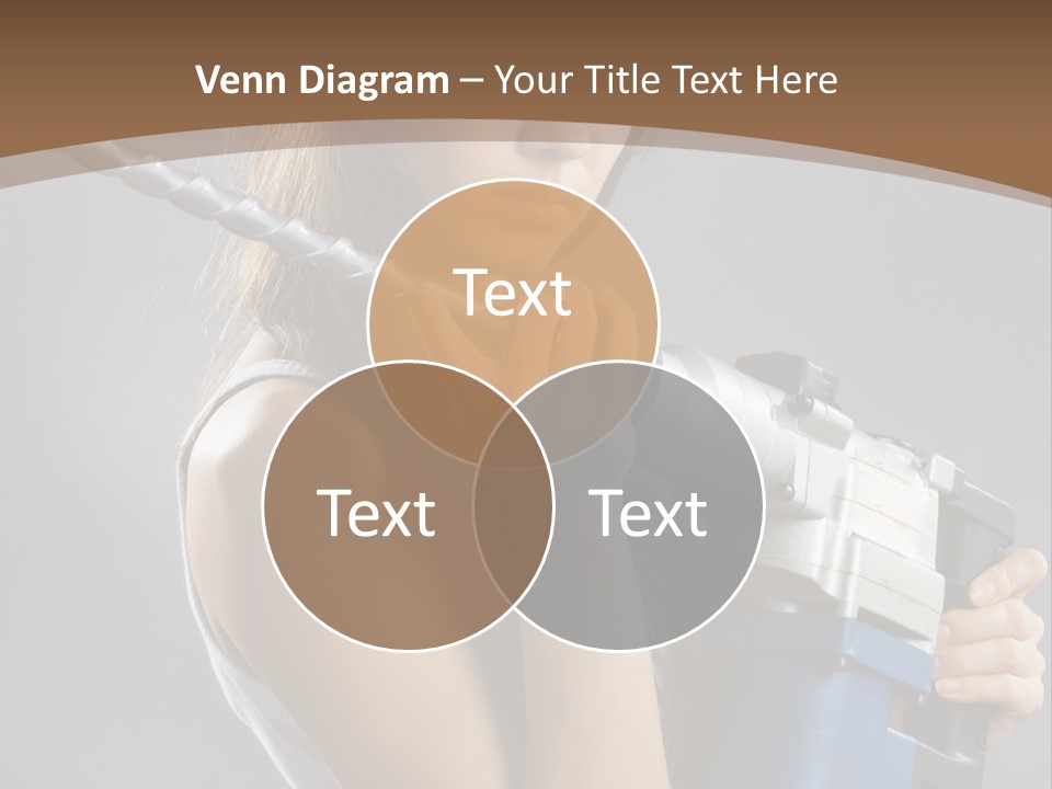 Sensual Model Contractor PowerPoint Template