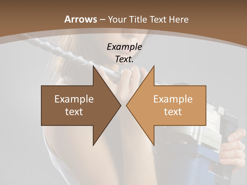 Sensual Model Contractor PowerPoint Template