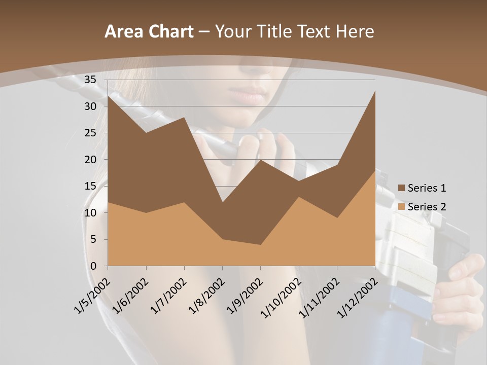 Sensual Model Contractor PowerPoint Template
