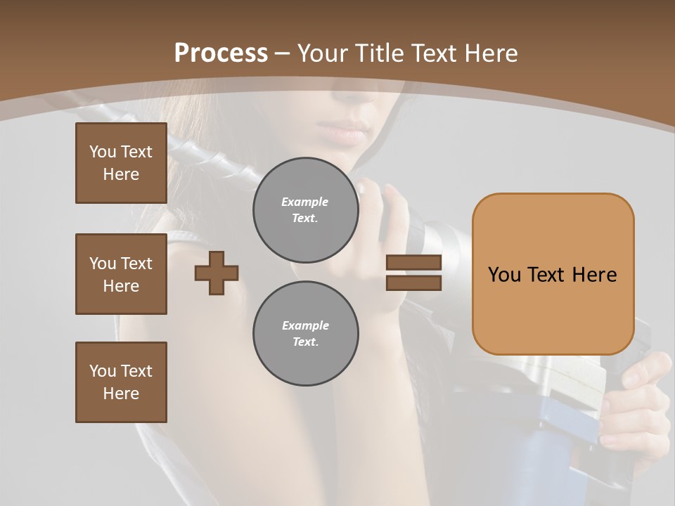Sensual Model Contractor PowerPoint Template