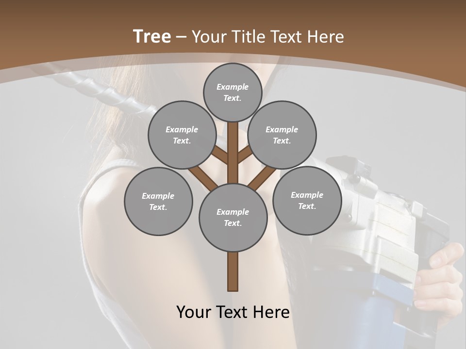 Sensual Model Contractor PowerPoint Template