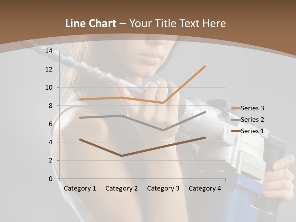 Sensual Model Contractor PowerPoint Template