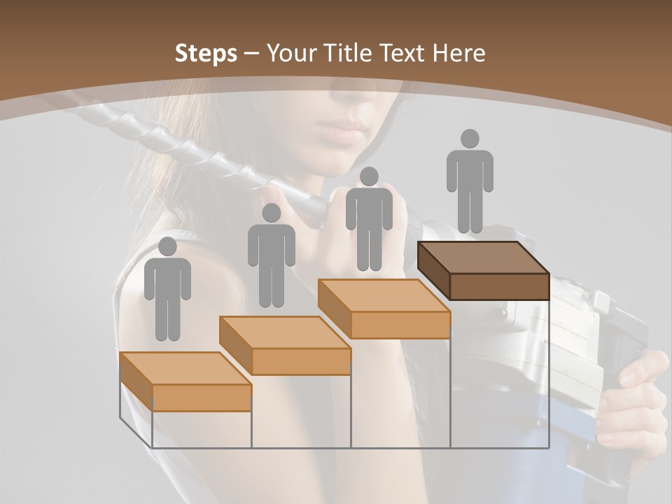 Sensual Model Contractor PowerPoint Template
