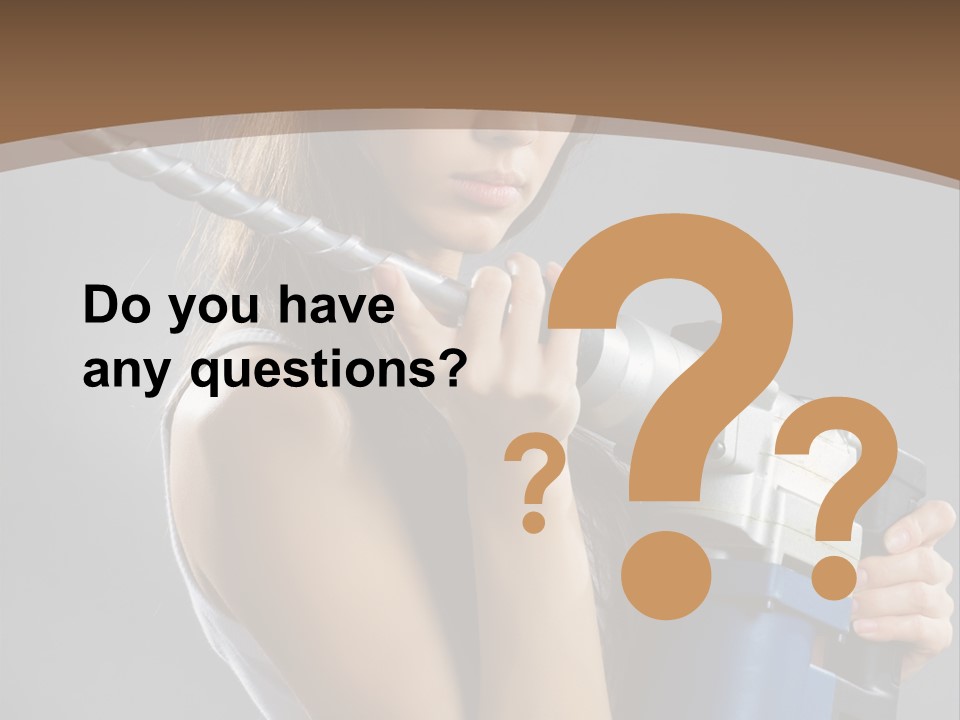 Sensual Model Contractor PowerPoint Template