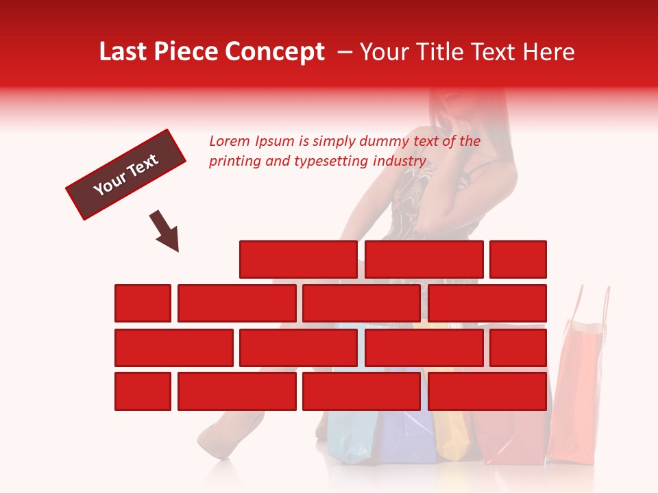 Pretty Smile Person PowerPoint Template