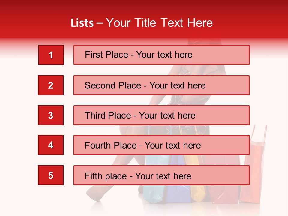 Pretty Smile Person PowerPoint Template