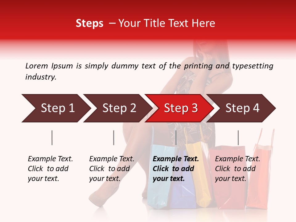 Pretty Smile Person PowerPoint Template