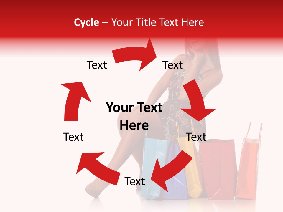 Pretty Smile Person PowerPoint Template