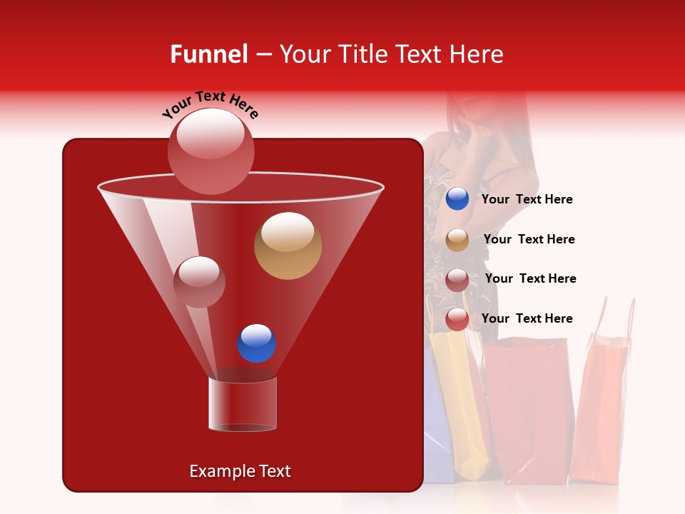 Pretty Smile Person PowerPoint Template