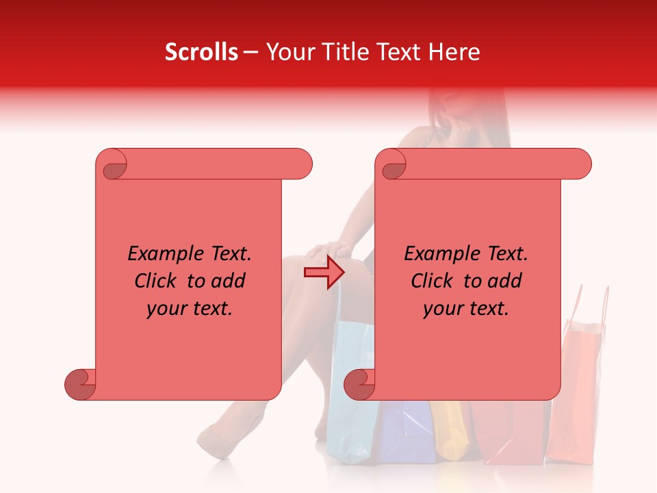 Pretty Smile Person PowerPoint Template