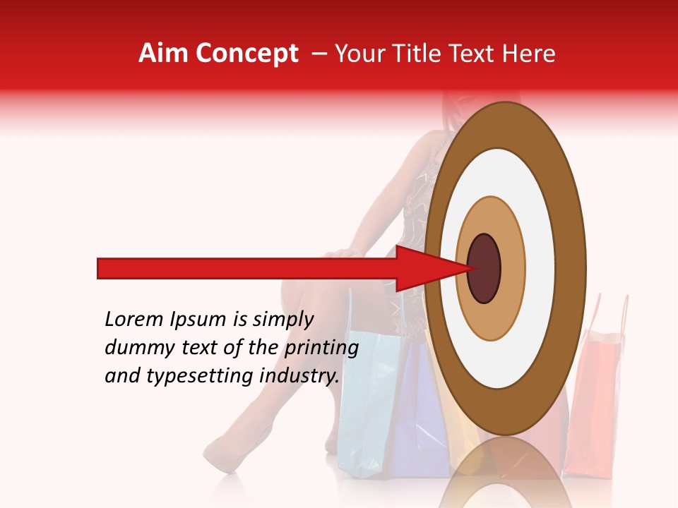 Pretty Smile Person PowerPoint Template