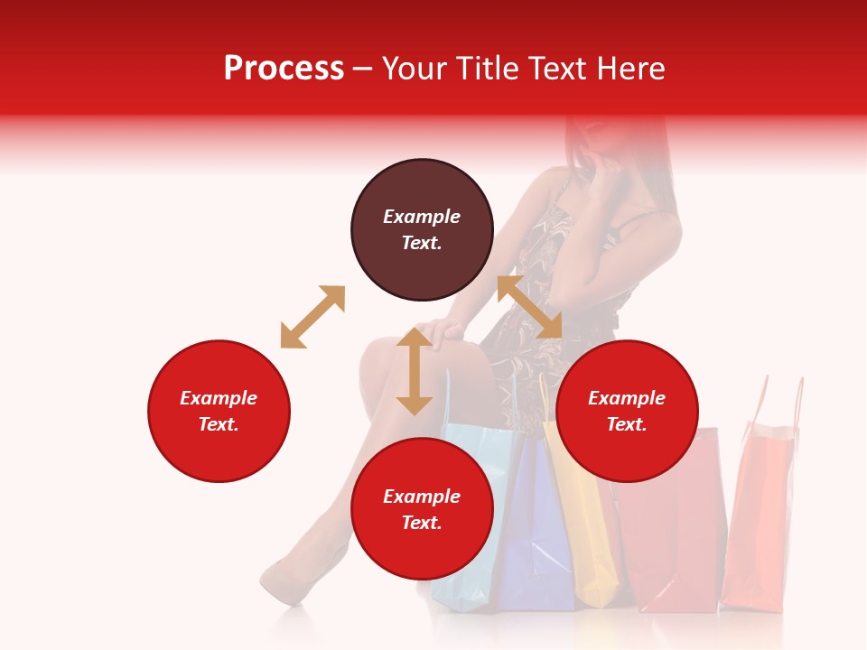 Pretty Smile Person PowerPoint Template