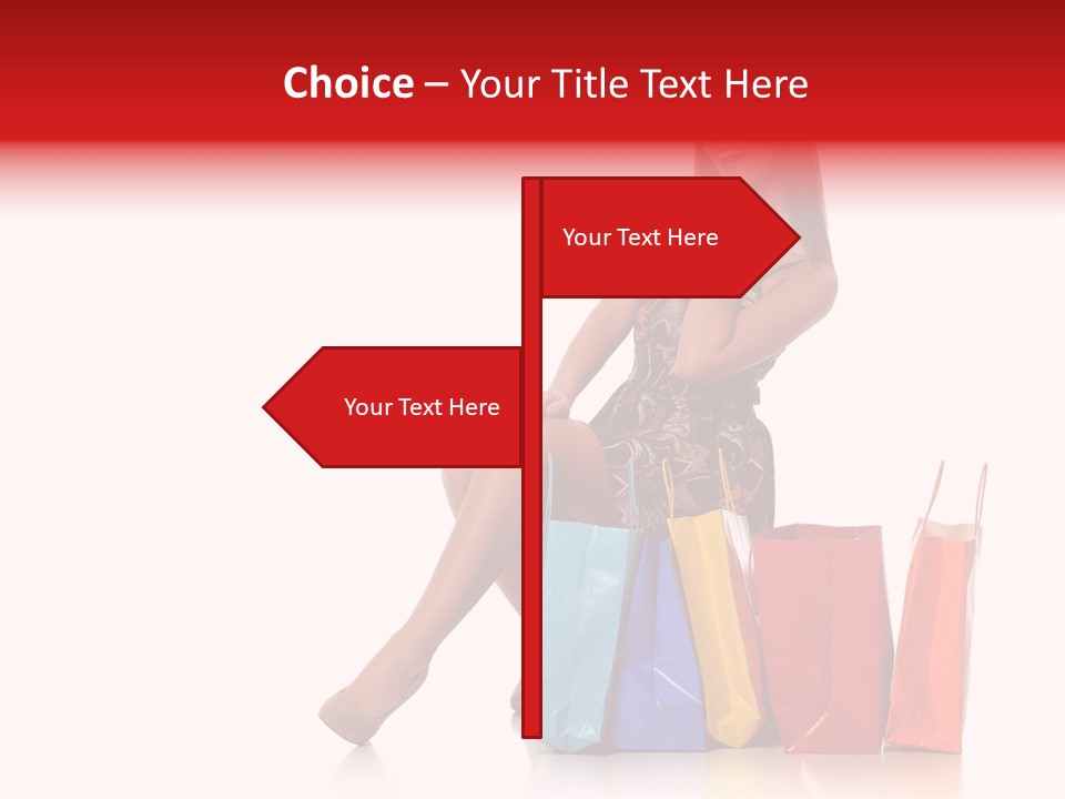 Pretty Smile Person PowerPoint Template